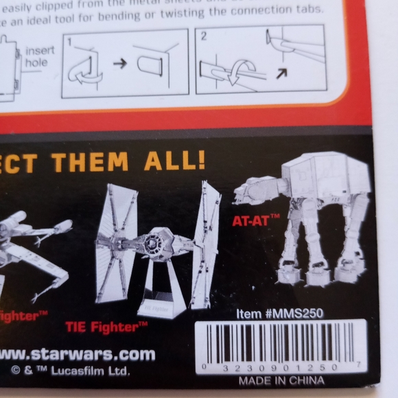 Star Wars Metal Earth 3D Model Kit R2-D2 New/Sealed in pkg. Ages 14+ MMS250 - Picture 7 of 9
